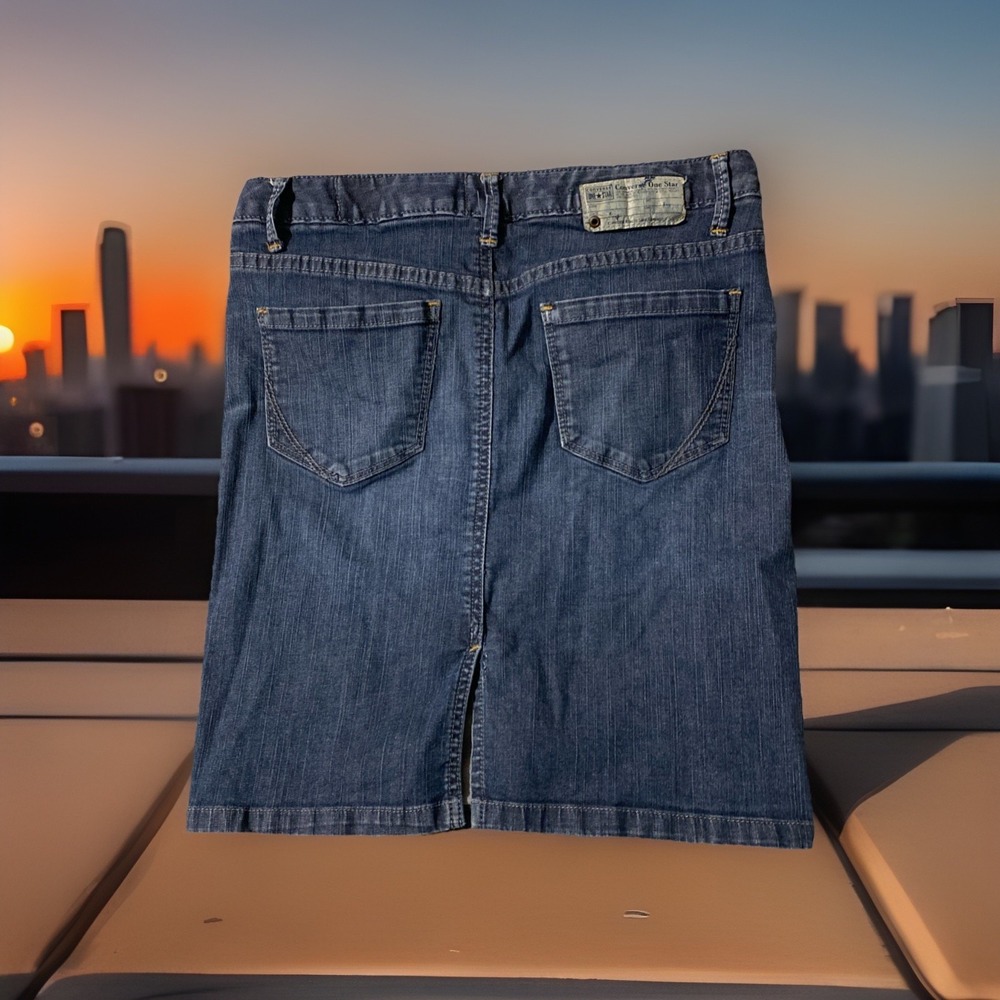 Converse‎ One Star denim skirt size 2